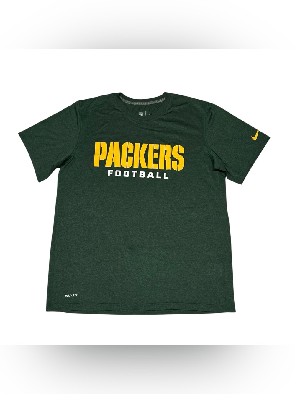 Green Bay Packers Nike On Field Mens Size L Shirt Football Fan Activewear